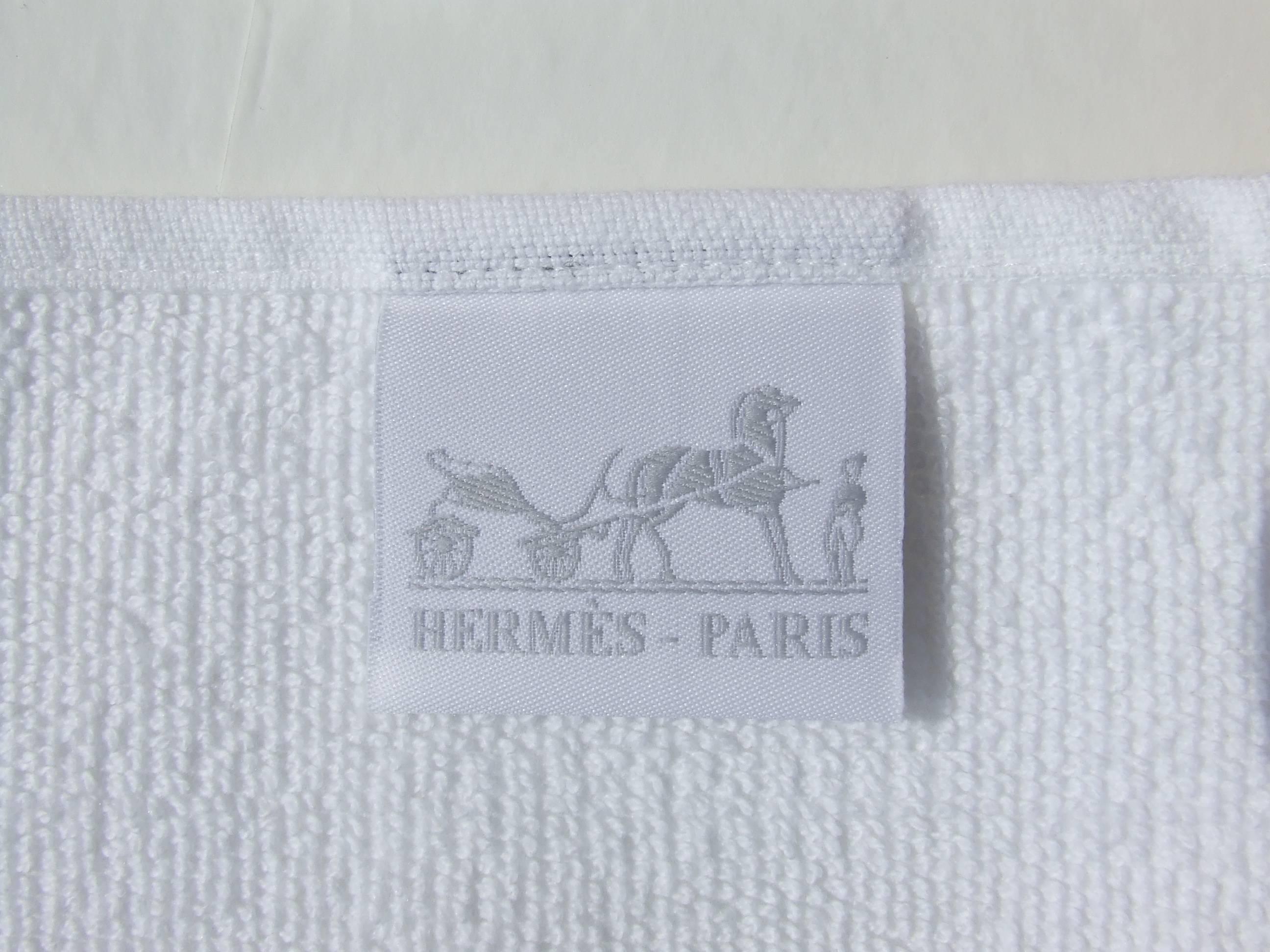 Hermès Set of Sports Towel and Sweatband Tennis Combed Cotton  2