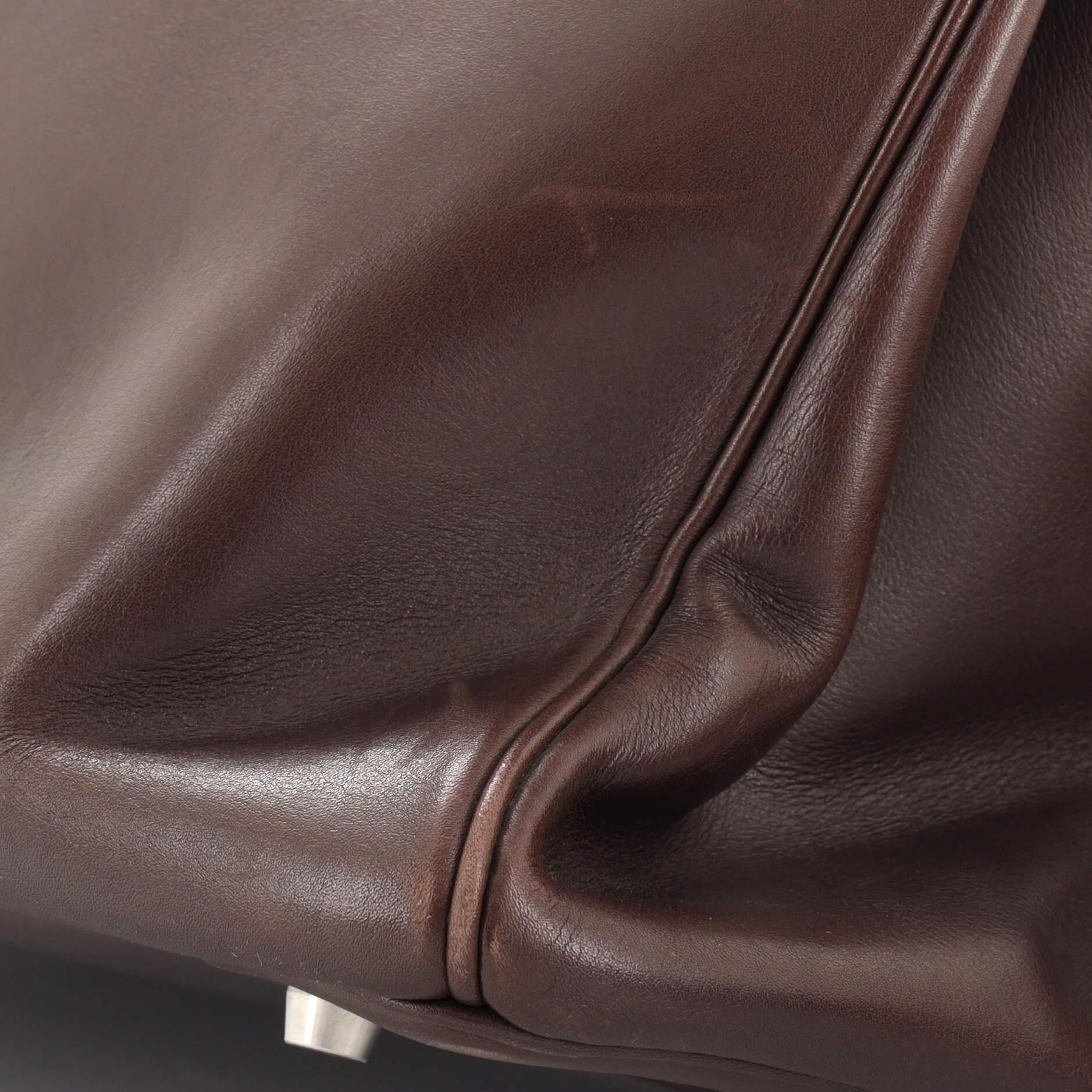 Hermes Shadow Birkin Bag Ebene Swift 40 7