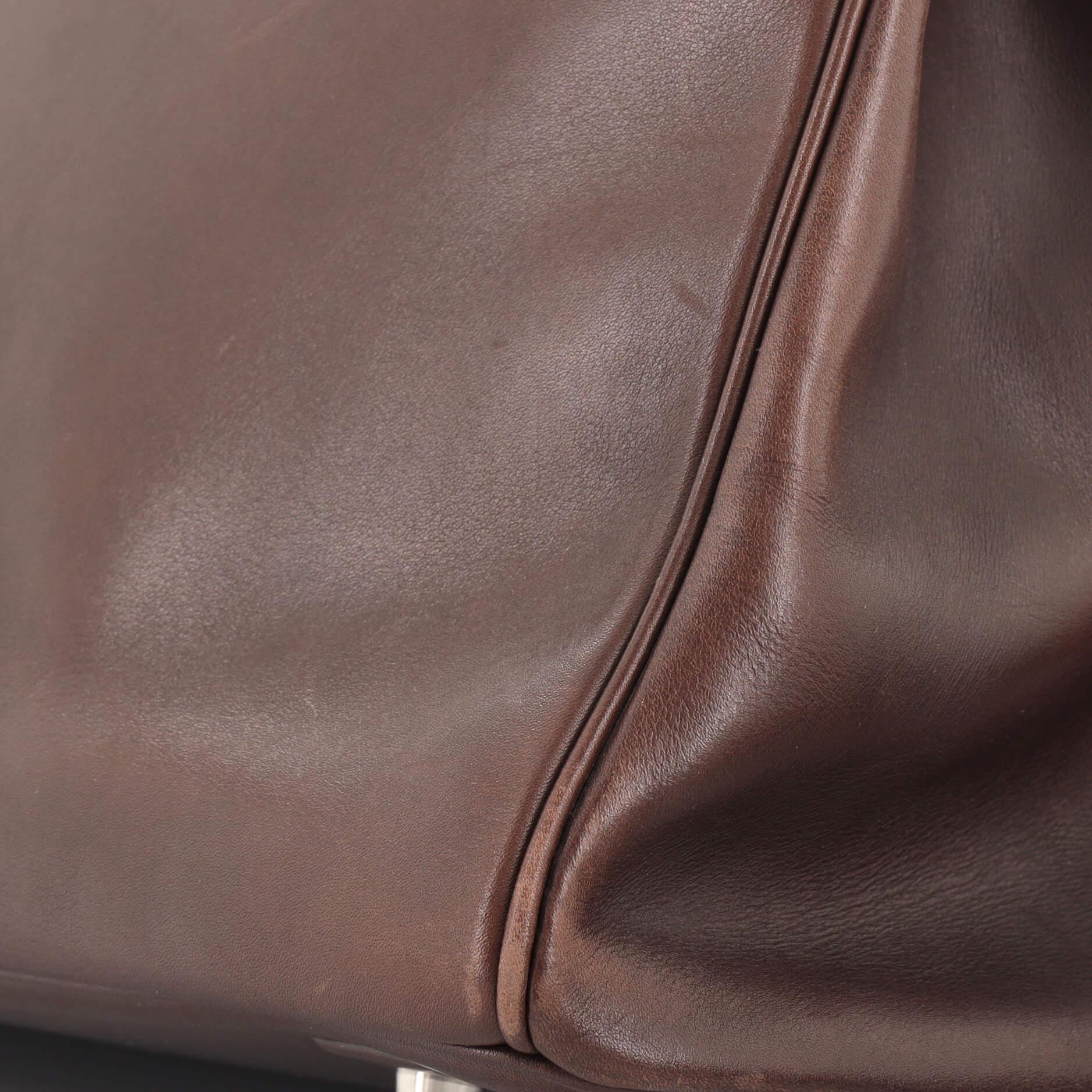 Hermes Shadow Birkin Bag Ebene Swift 40 9