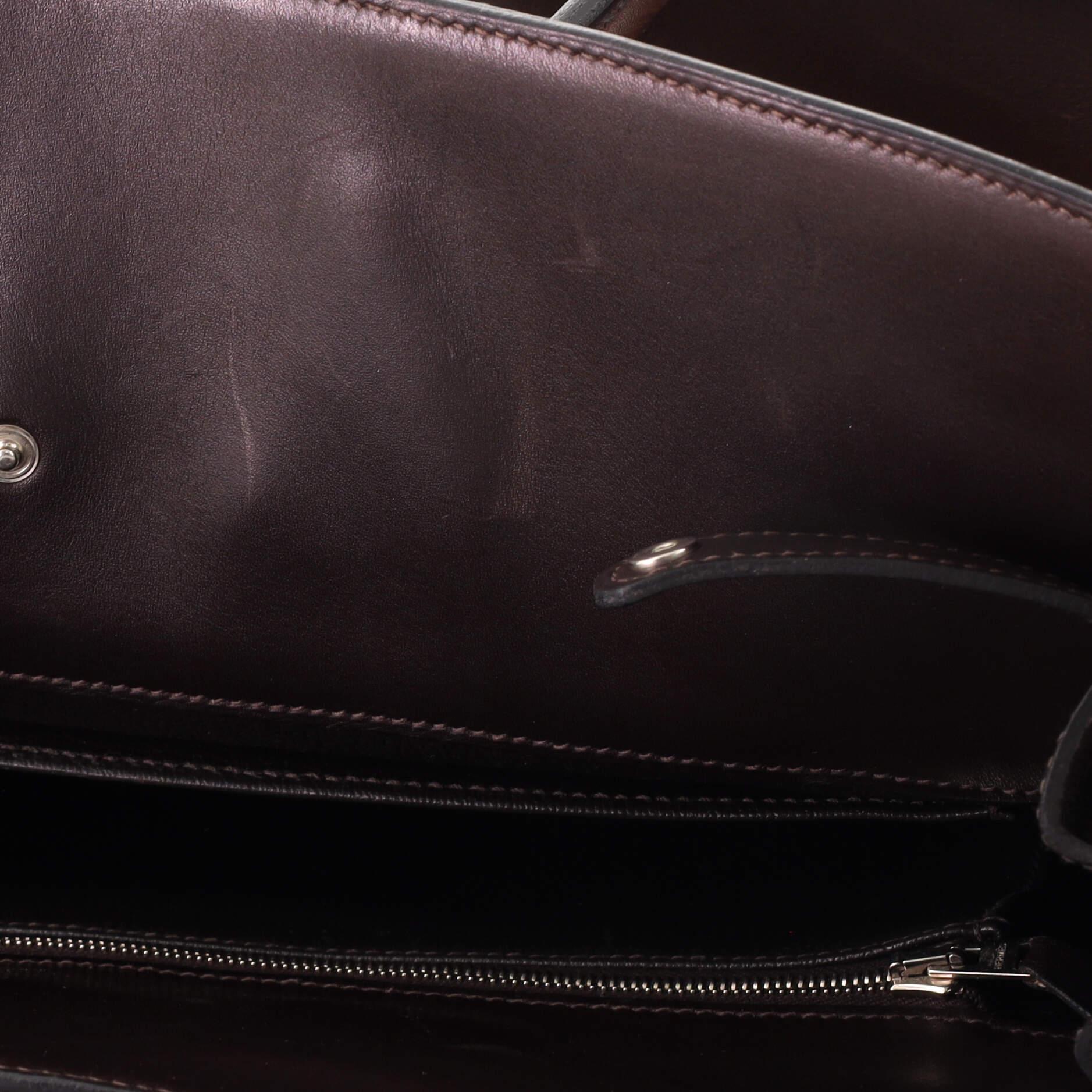 Hermes Shadow Birkin Bag Ebene Swift 40 4