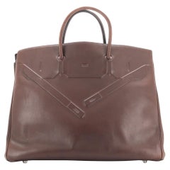 Sac Birkin ébène Hermès Shadow Swift 40