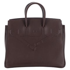 Hermes Shadow Birkin Tasche Rouge Sellier Swift 25