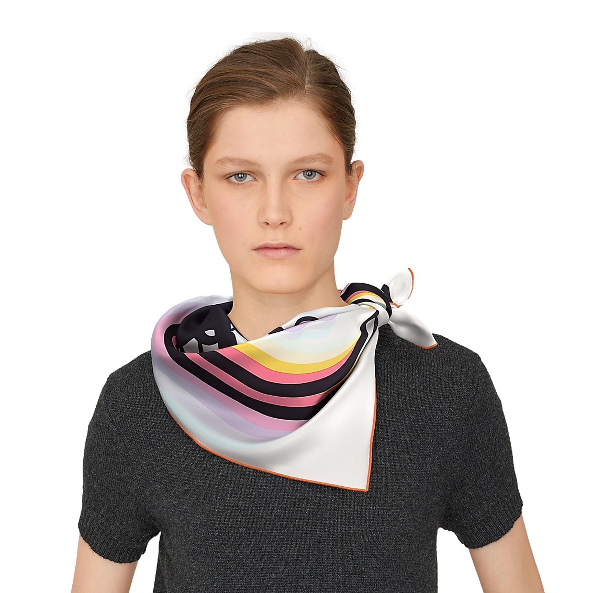 Hermes Shadow Brides de Gala scarf 90 5