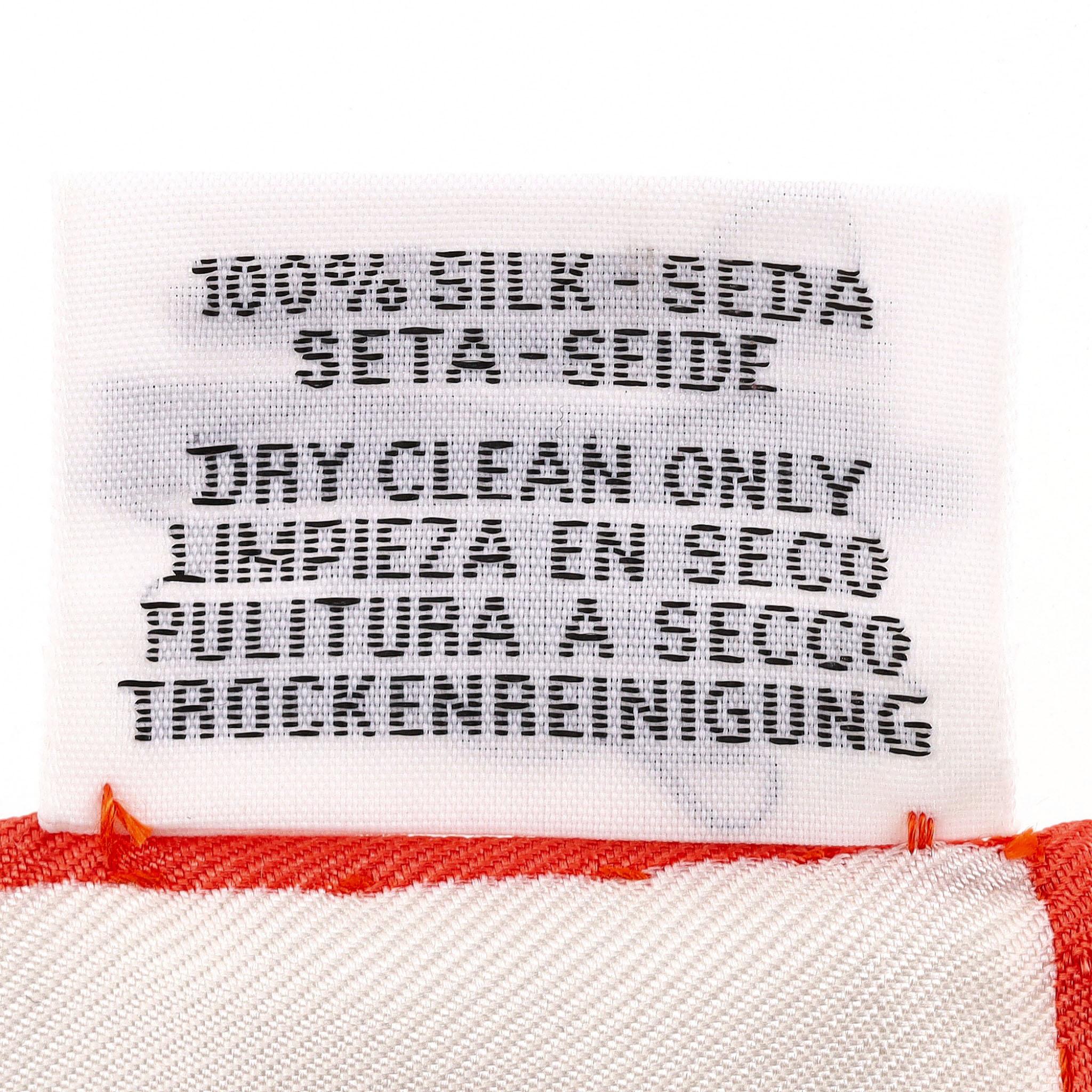 Hermes Shadow Brides de Gala scarf 90 3
