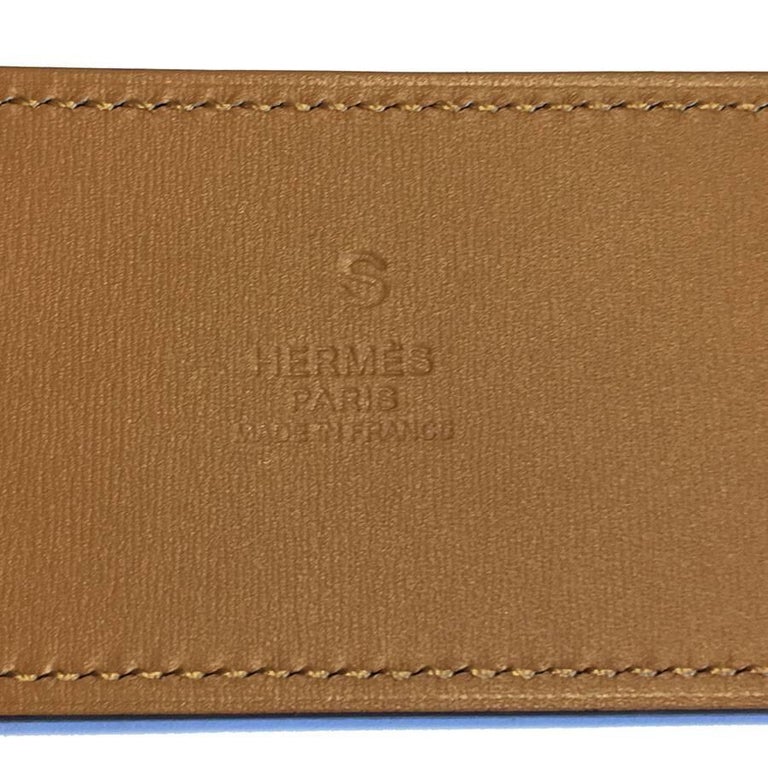 Collier de chien leather belt Hermès Black size 80 cm in Leather