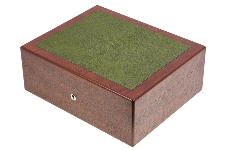 Hermes Shagreen Humidor For Sale at 1stDibs