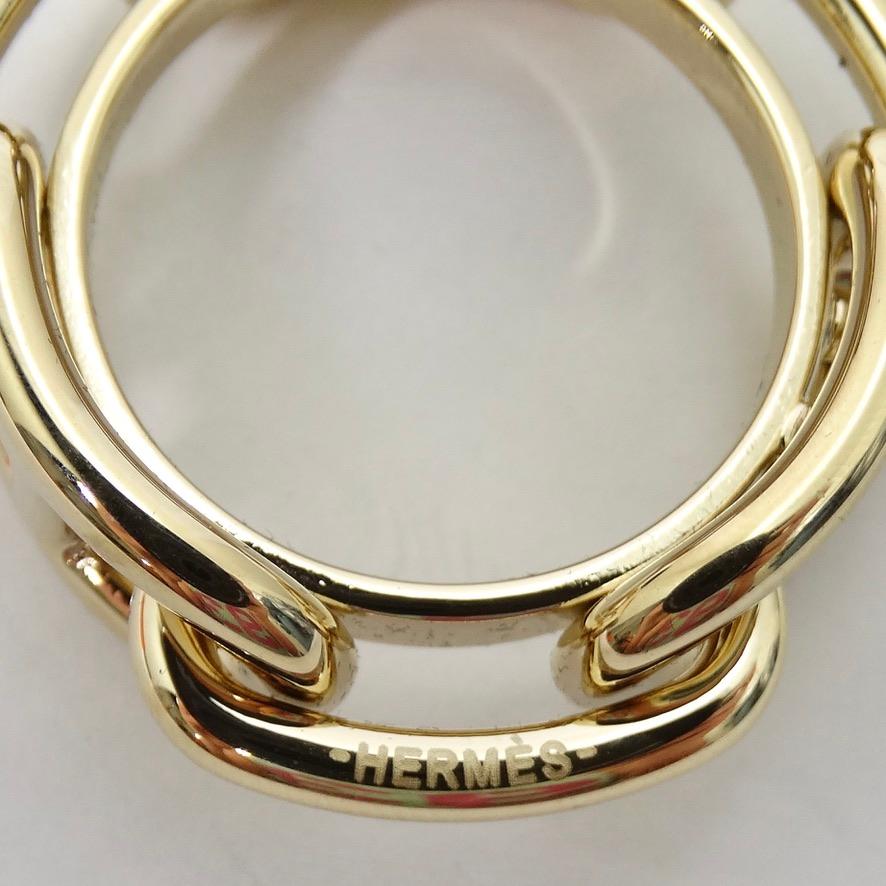 Hermes Shane D'ancle Regate Scarf Ring For Sale 4