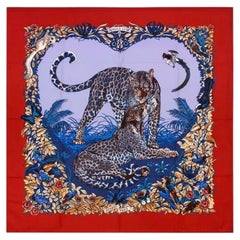 Châle Hermès 140 « Jungle Love »