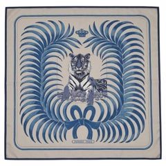 Châle Hermès 140 « Tigre Royal »