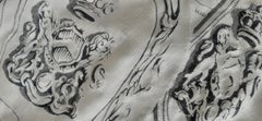 Hermès Shawl Scarf Brides De Gala Precious Embroidered Cashmere Silk 140 cm