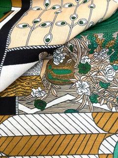 Hermes Shawl La Danse des Amazones 140 cm Cashmere silk dance amazon Scarf Stole