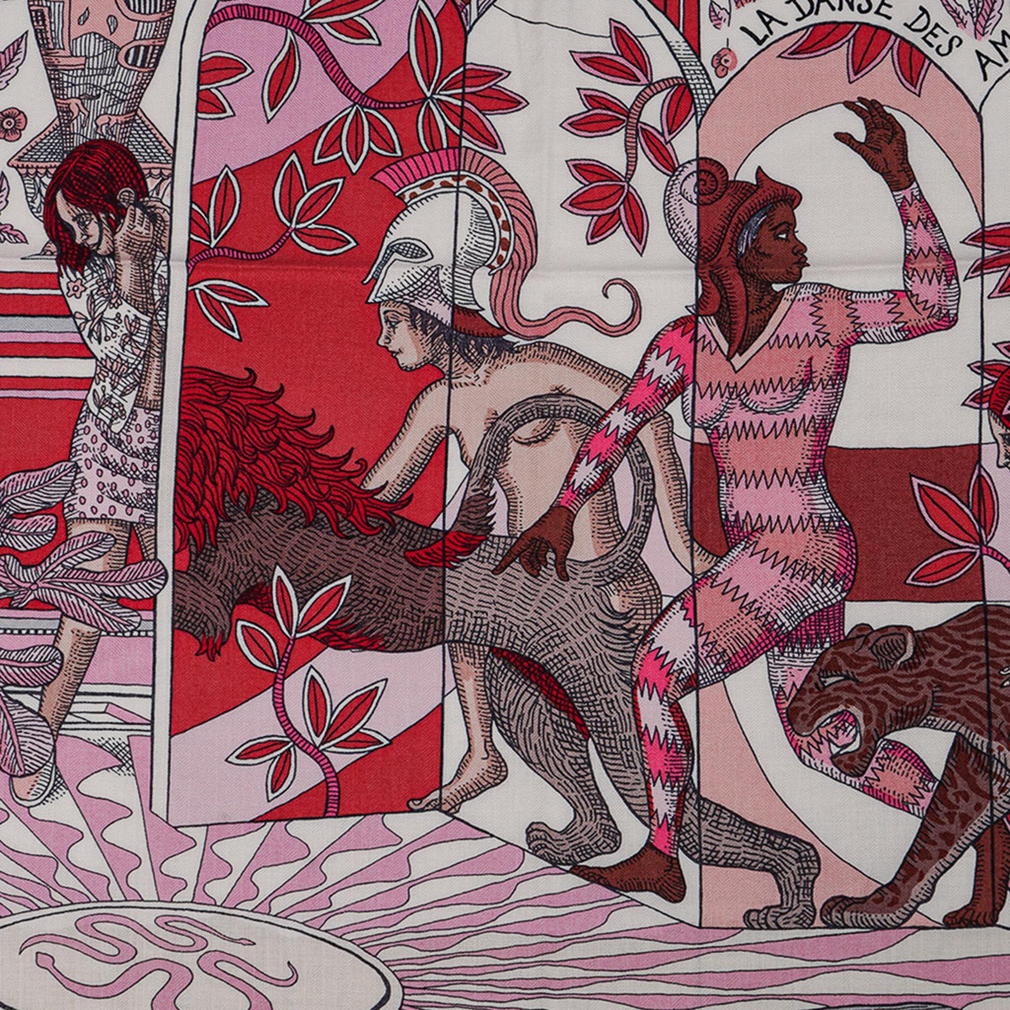 la danse des amazones hermes