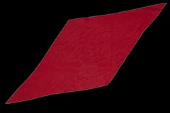 Hermes Shawl - Losange Diamond Geant - Red - CS 108 x 104 x 80cm