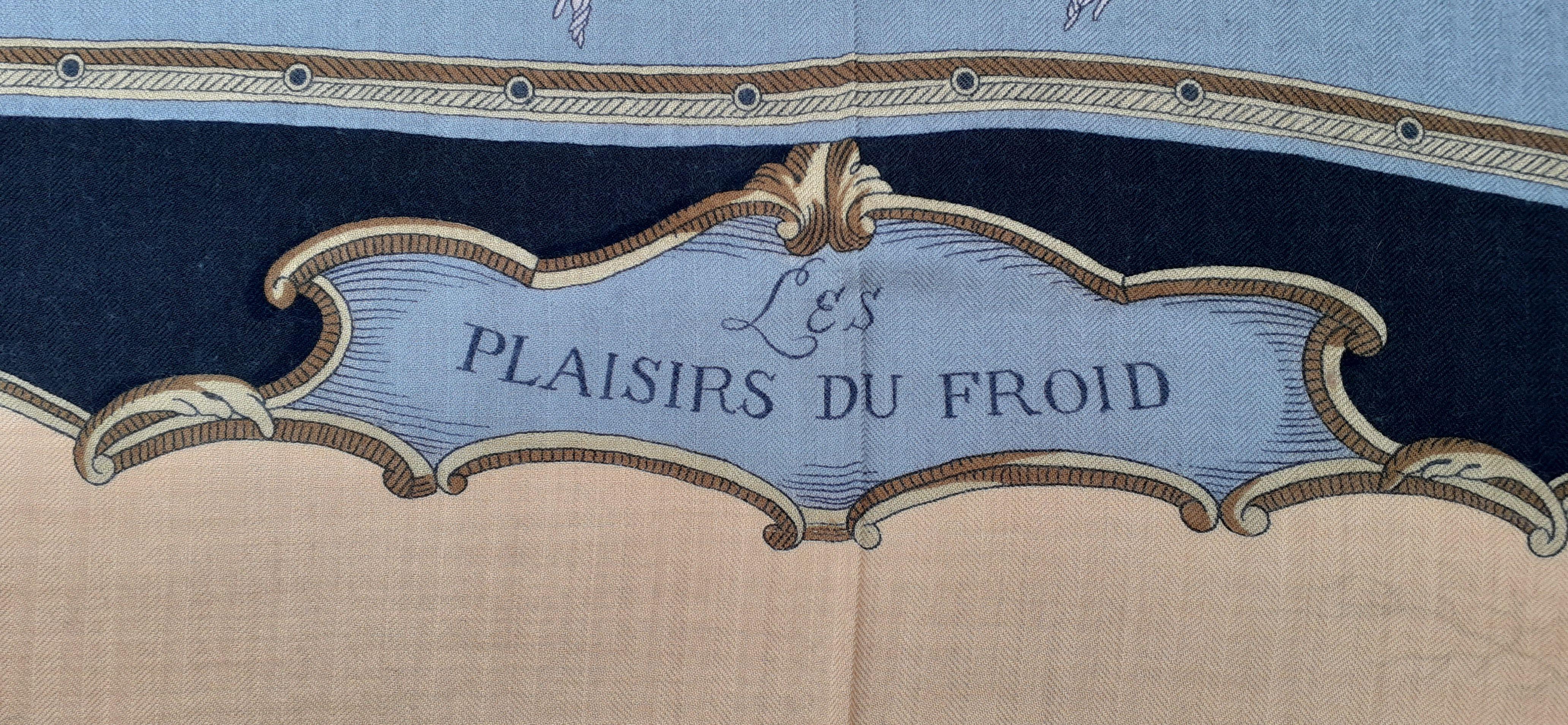 Wunderschöner authentischer Hermès-Schal

Druck: 