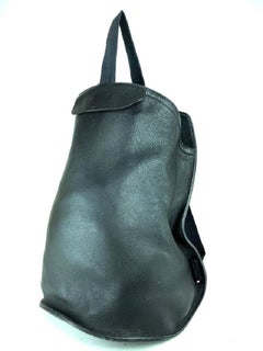 Hermès Sherpa Taurillon 22her630 Black Clemence Leather Backpack