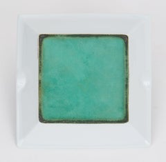 Hermès Ship & Flags Porcelain Ashtray