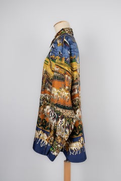Hermès shirt "Big Procession in Moscow"
