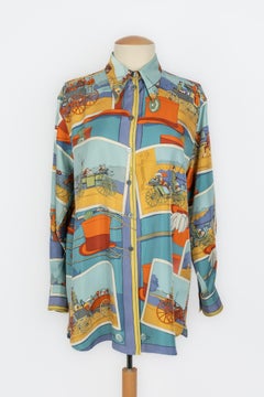 Hermès shirt 'Horse carriages'