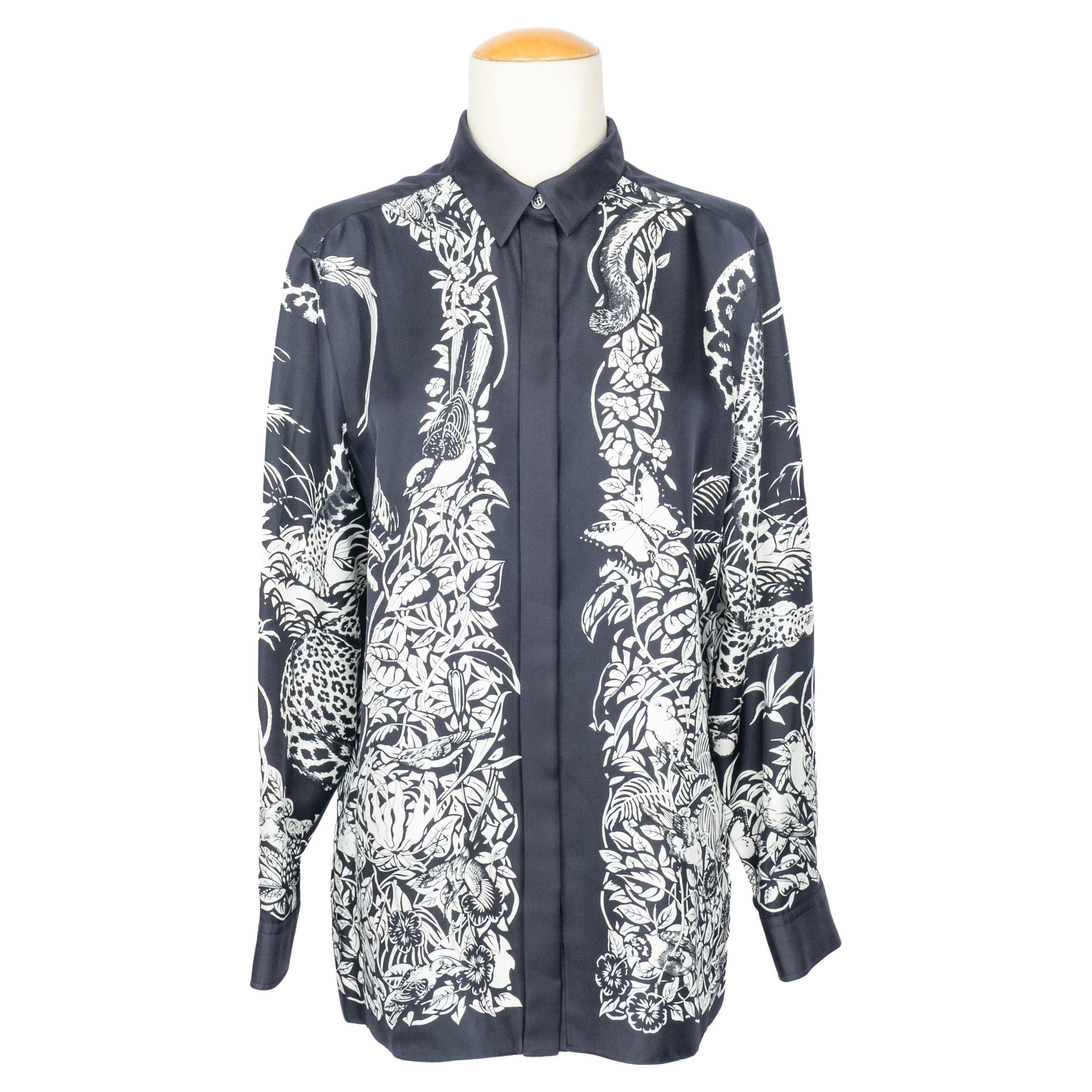 Camicia Hermès "Jungling Love in vendita
