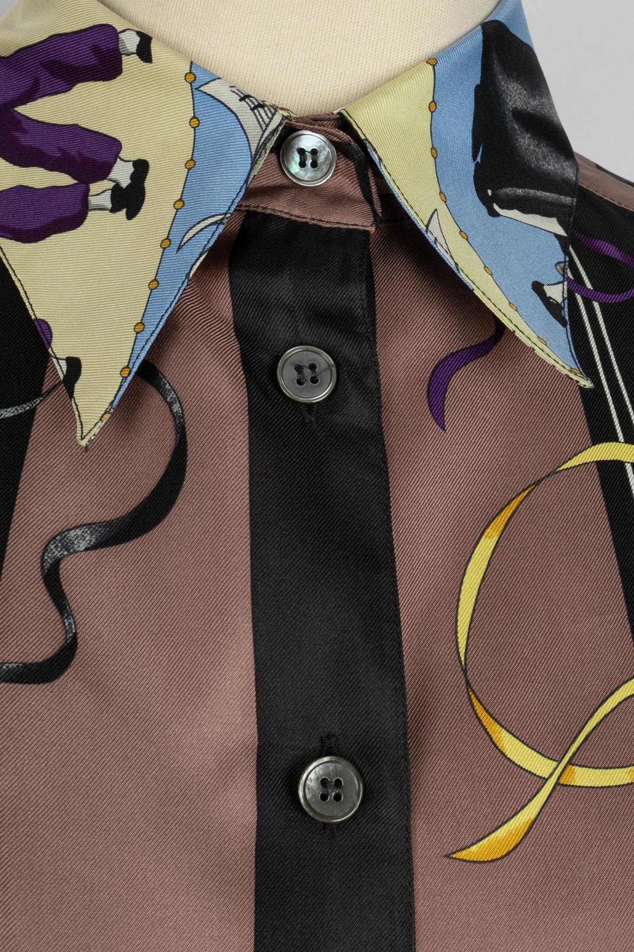 Hermès shirt 'Venice carnival' 2