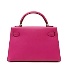 Hermès Shocking Pink Epsom Mini 20 cm Kelly Bag