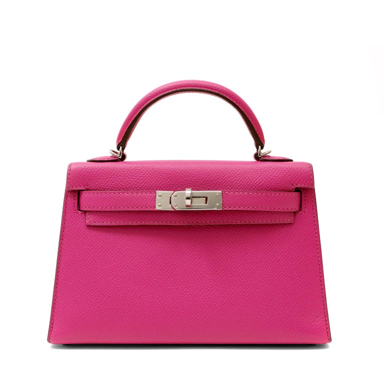 Hermes Mini Kelly 20  Fancy bags, Pink bag, Pretty bags