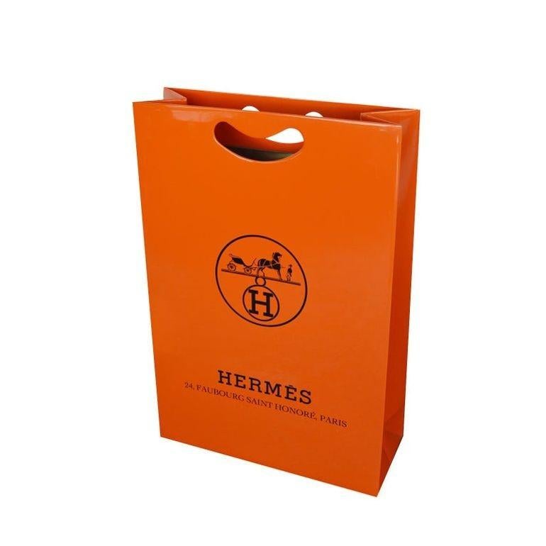 American Hermès Shopping Bag Sculpture by Jonathan Seliger, 2014 For Sale