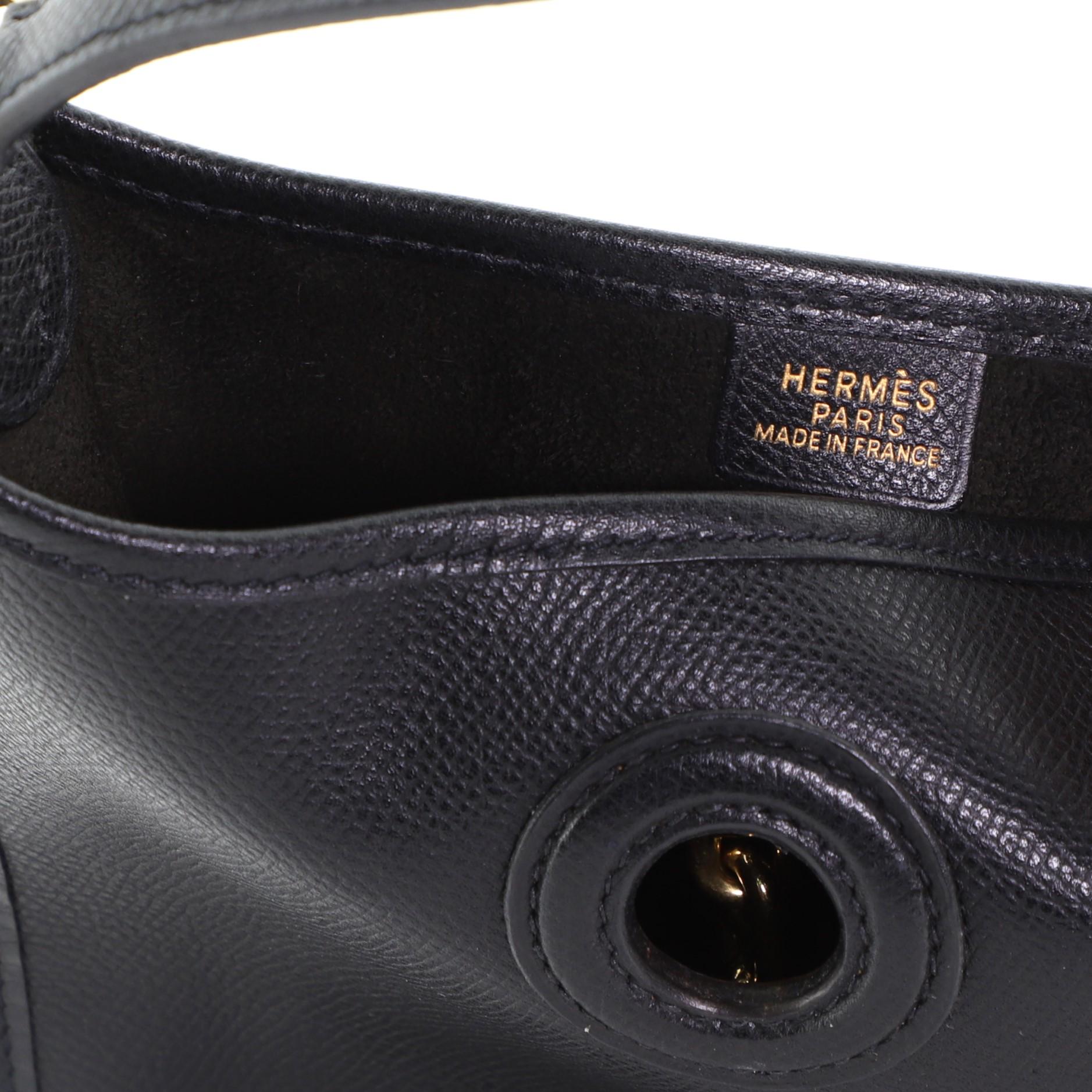 Hermes Short Strap Vespa Handbag Epsom TPM 3