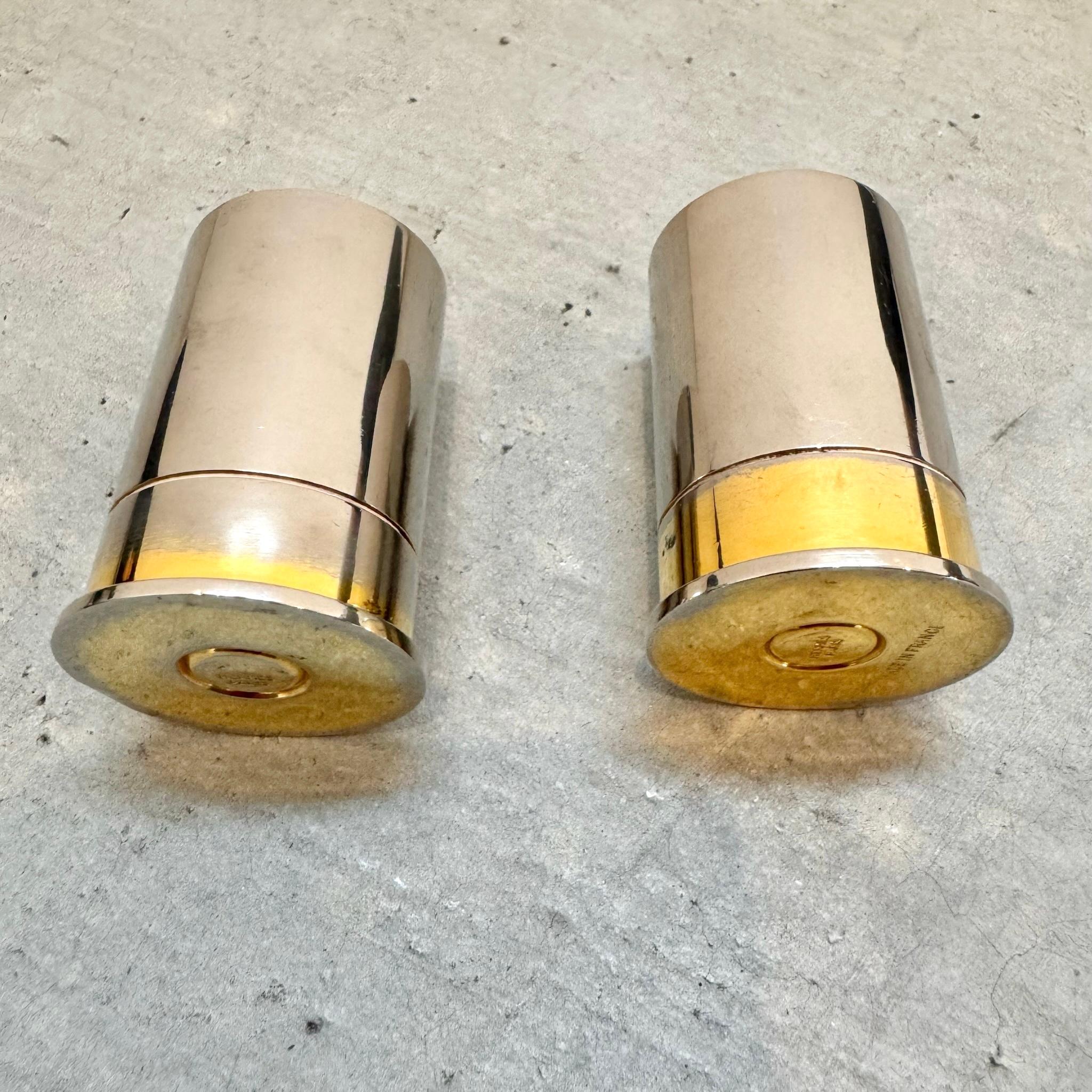 Hermès Shotgun Shell Pen Holders, 1980s France In Good Condition In Los Angeles, CA