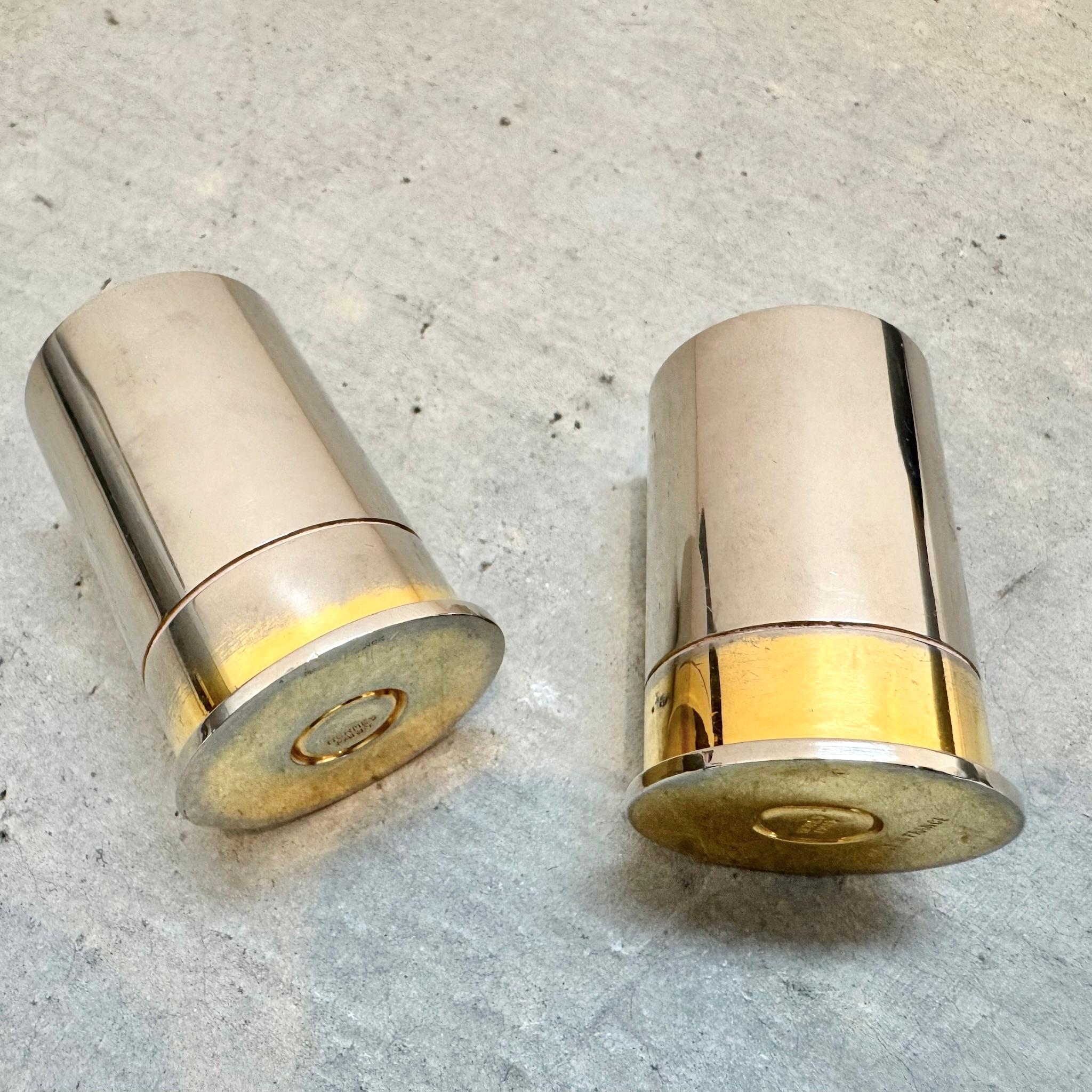Late 20th Century Hermès Shotgun Shell Pen Holders, 1980s France