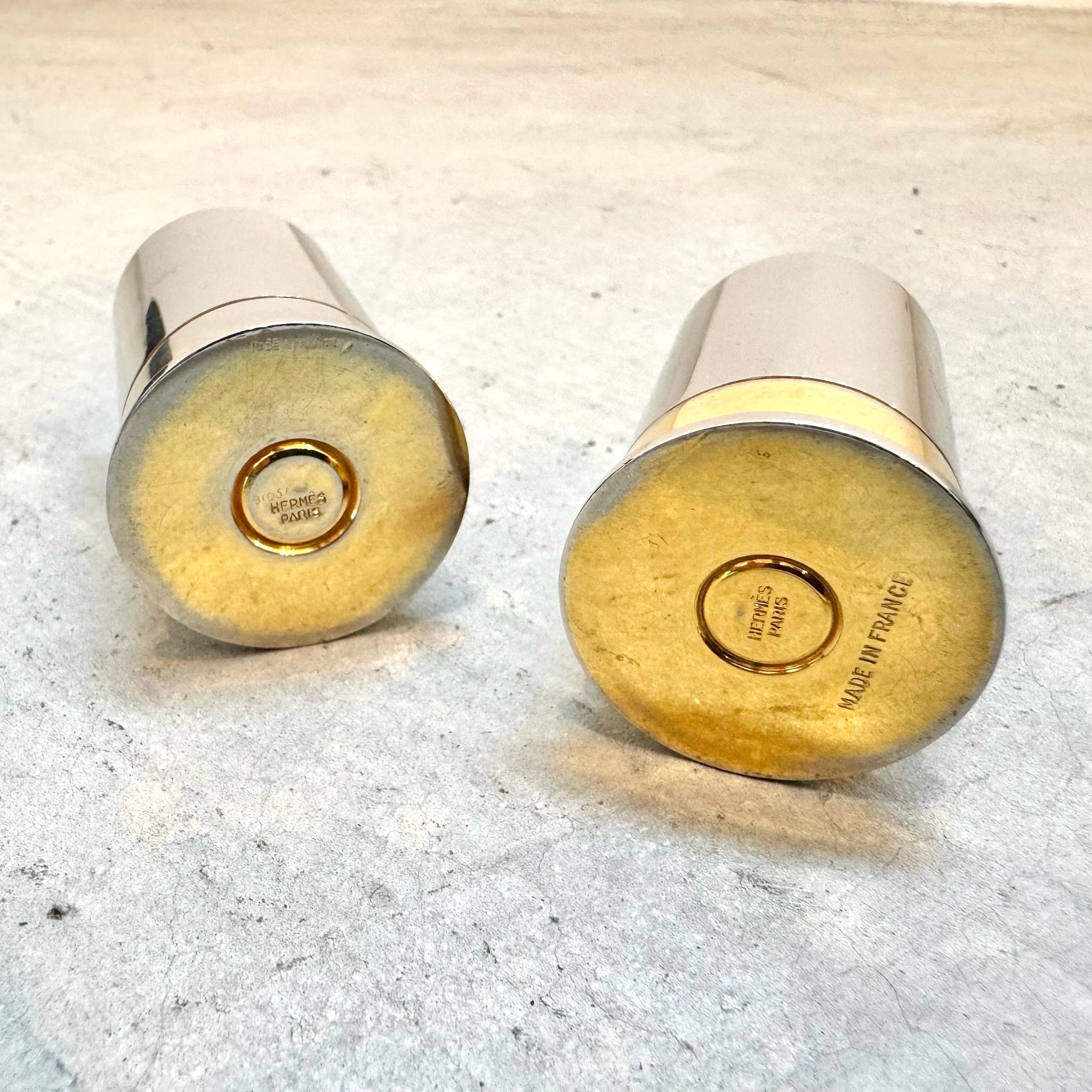 Hermès Shotgun Shell Pen Holders, 1980s France 1