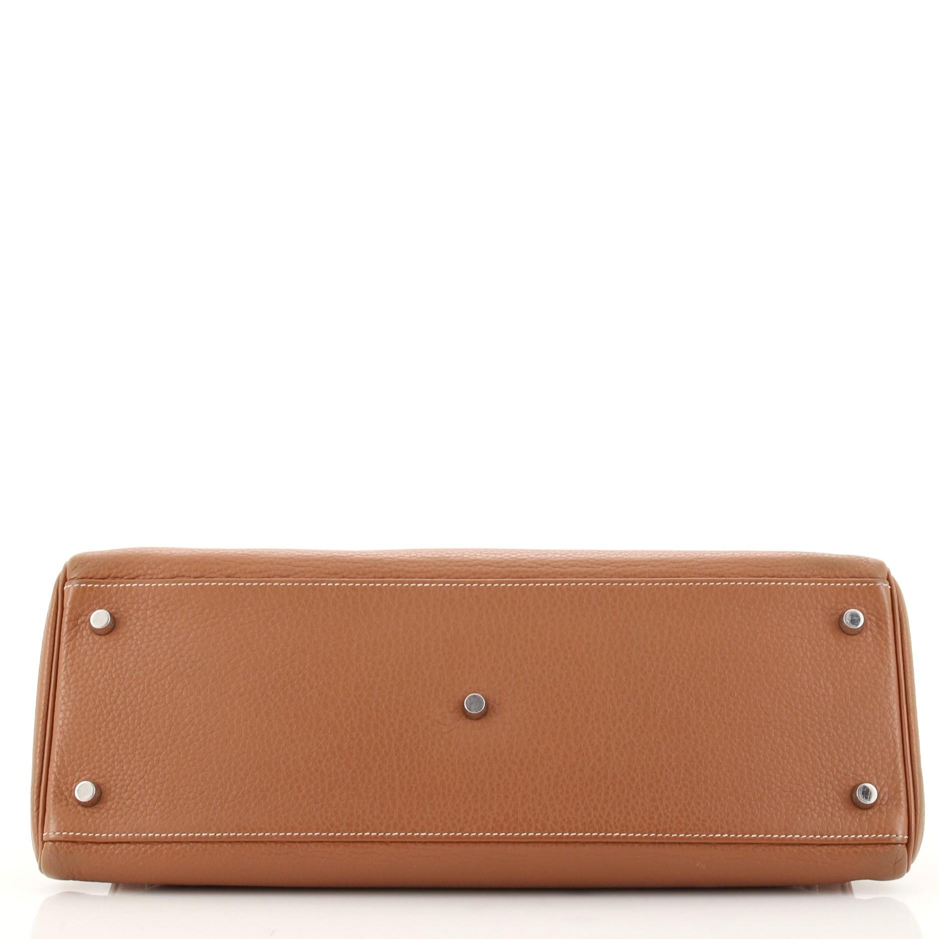 Women's or Men's Hermes Shoulder Kelly Bag Clemence 42