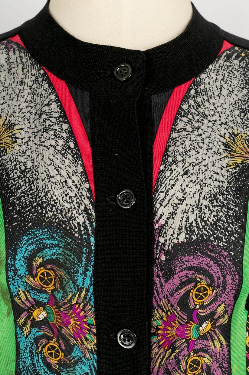 Women's Hermes Silk and Wool Cardigan/ Vest For Sale