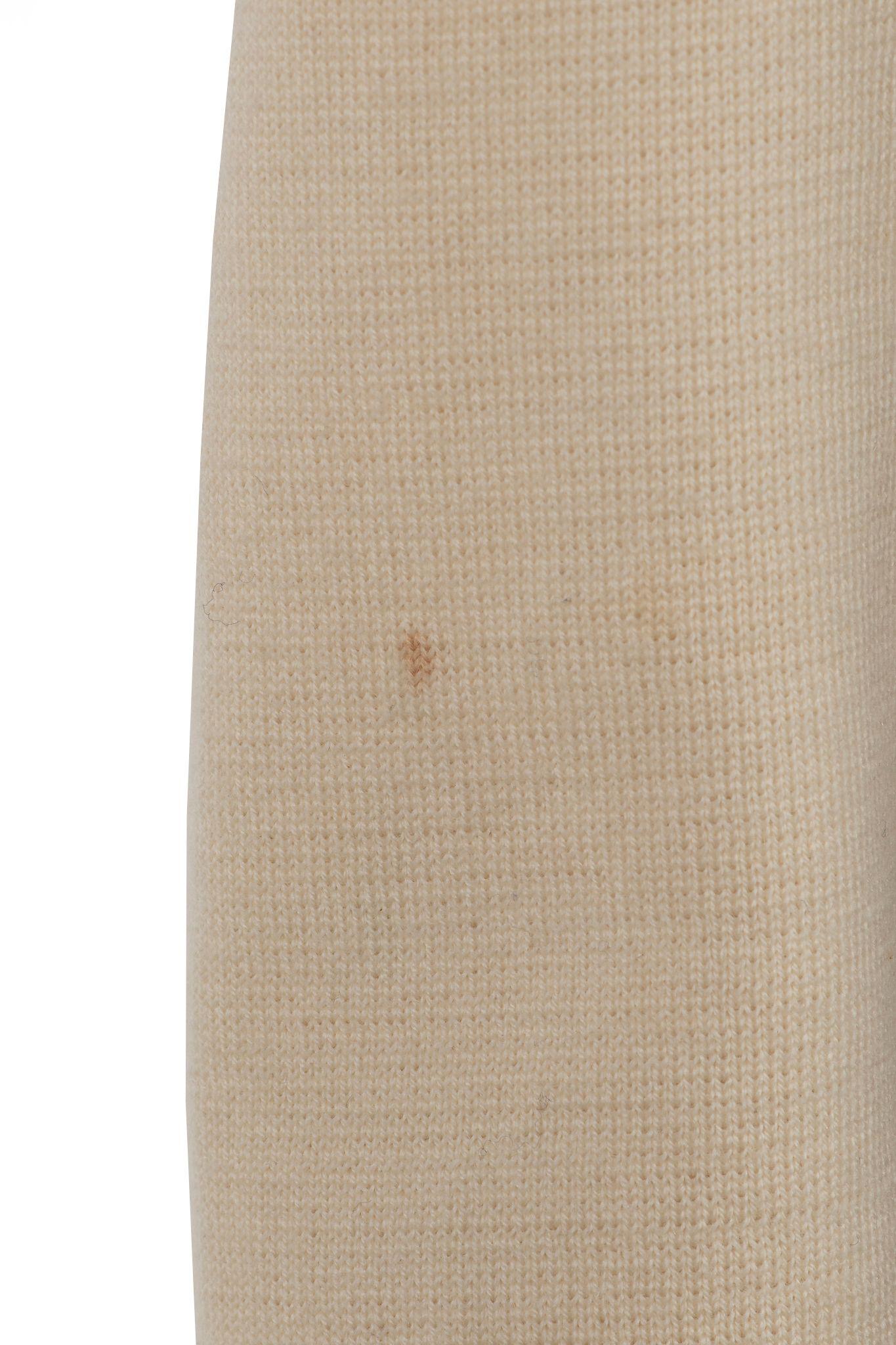 Camicia Hermès in seta e lana Niege d Antan. in vendita 4