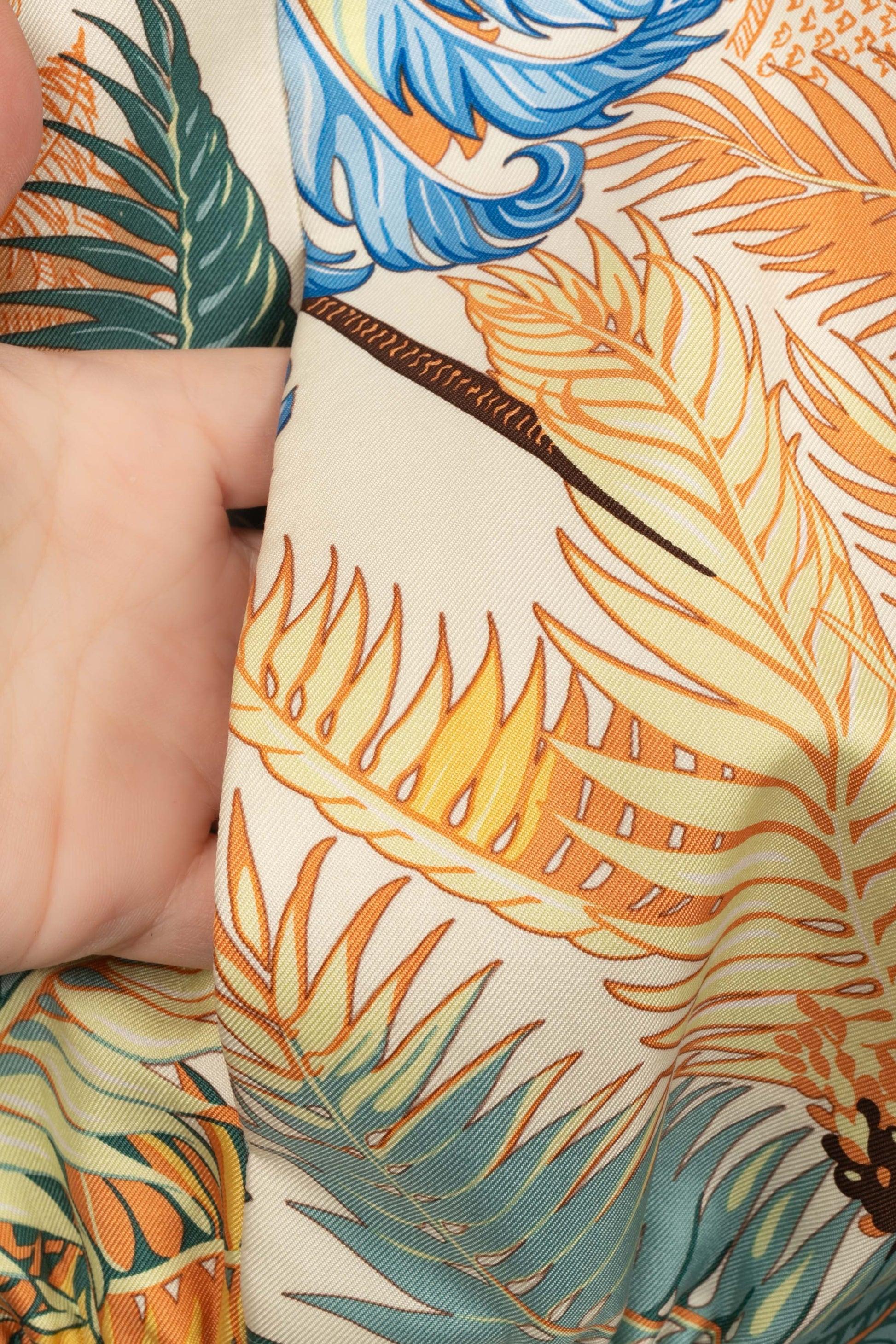 Women's Hermès Silk Bomber-style Jacket