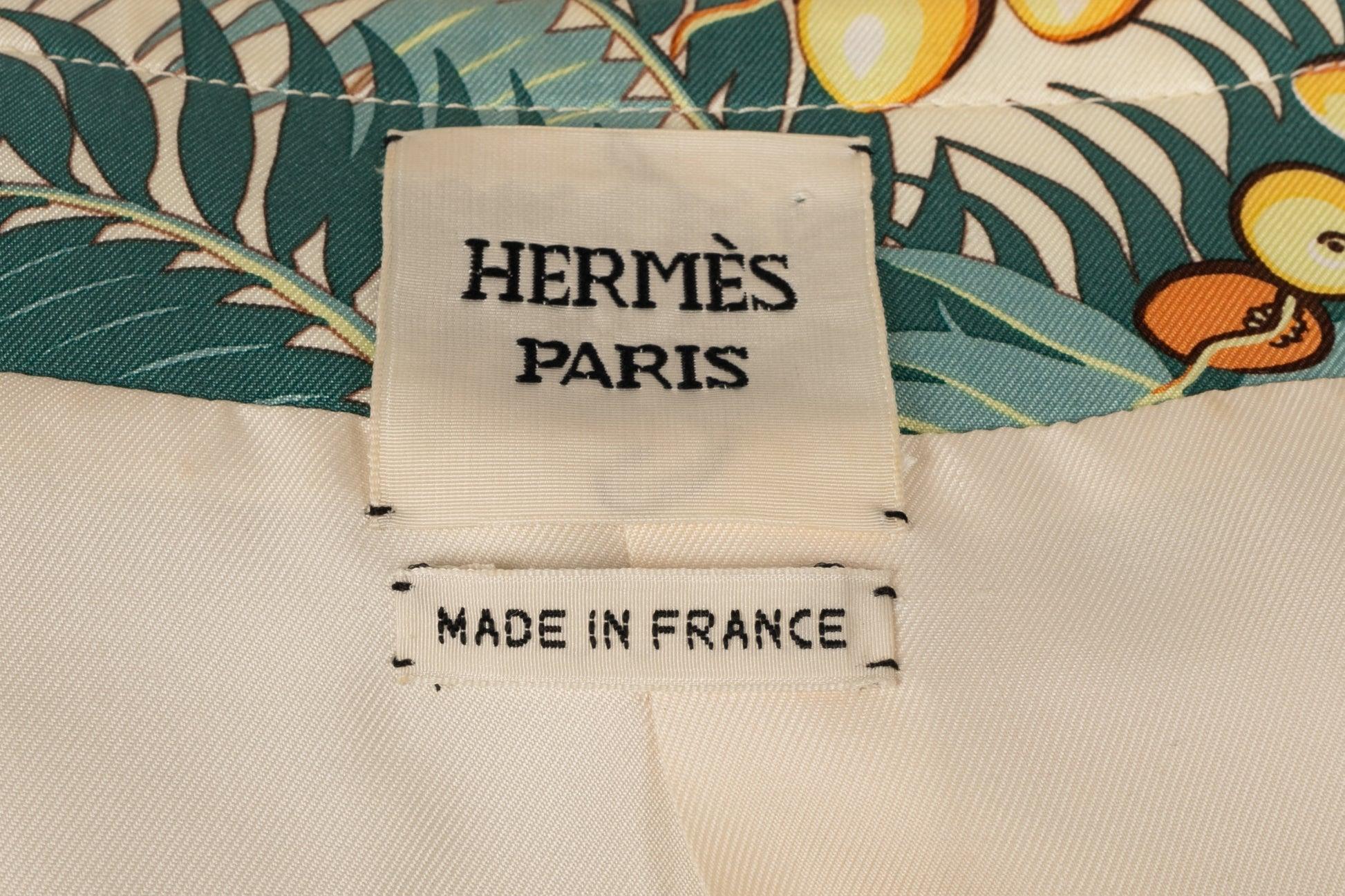 Hermès Silk Bomber-style Jacket 3