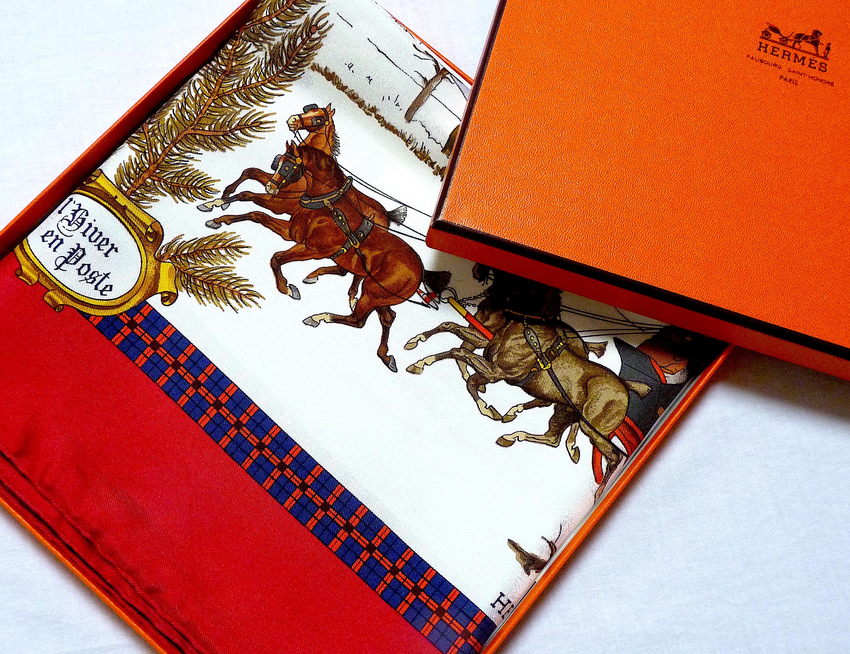 Very Sought After Hermès Scarf 35