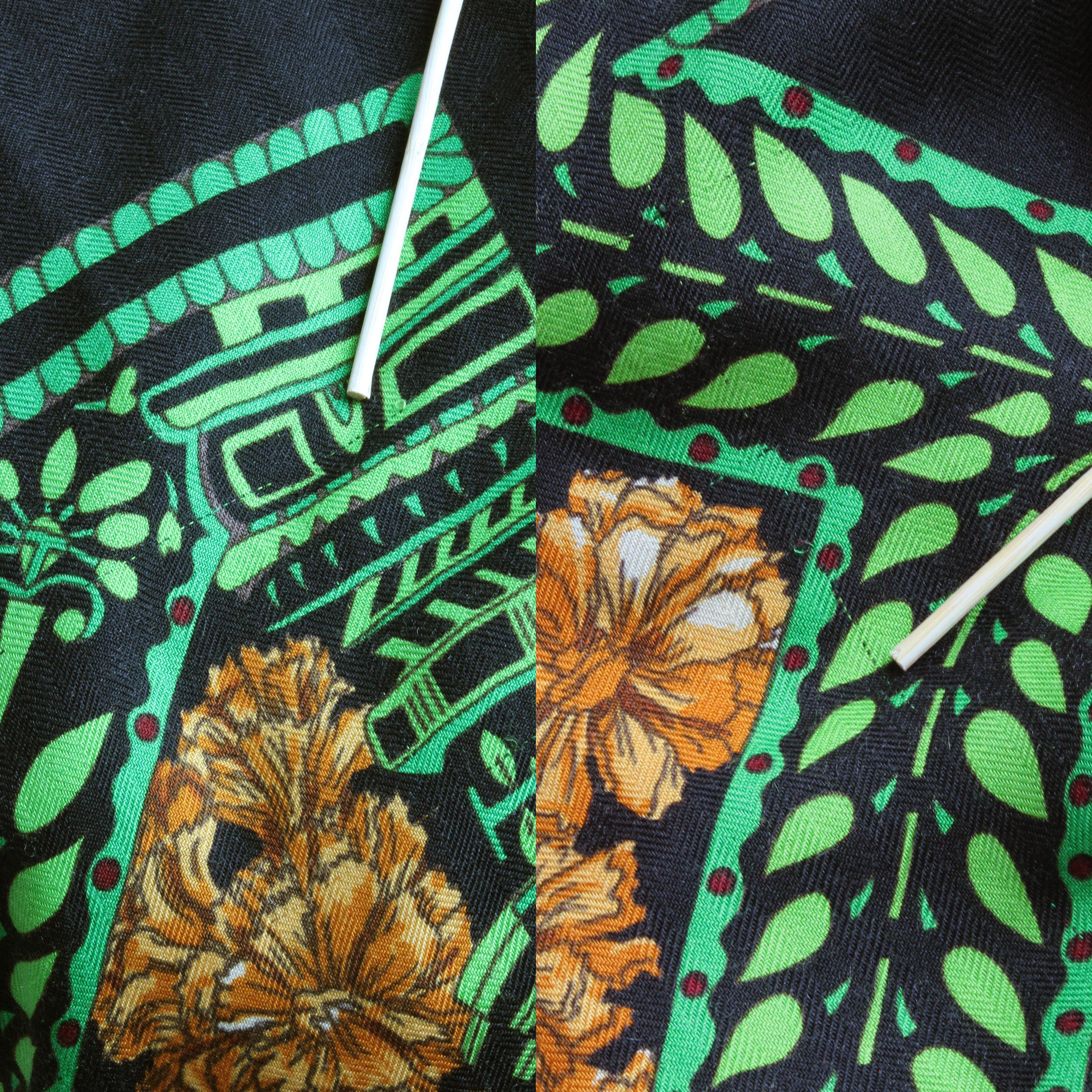 Hermes Silk Cashmere Scarf Shawl La Danse Du Cheval Marwari Annie Faivre 140cm 6
