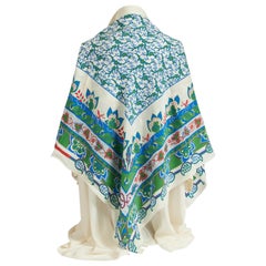 Hermès Silk Chiffon Shawl