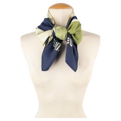 Foulard/Scarpa di seta di Hermès "Uccelli migratori", 1979