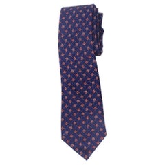 Hermes Silk Geometric Print Tie