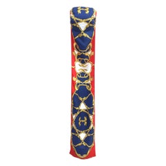 Calientamanos de seda Hermès Coronas Couronnes Print Abadie