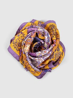 Hermès Silk Pique Fleuri de Provence Scarf