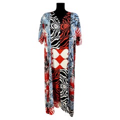 Hermès Silk Print Jungle Love Wild Kaftan Dress