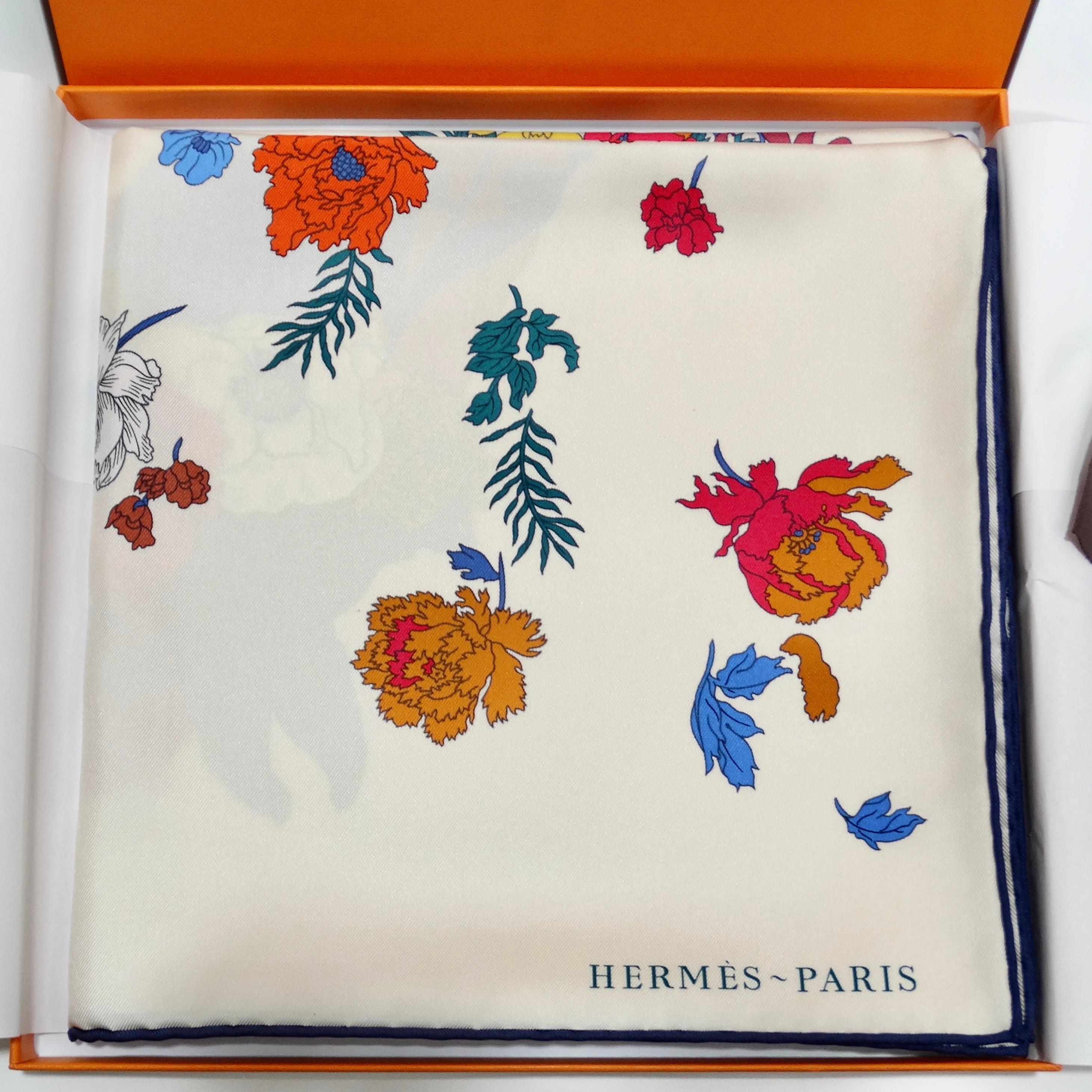 Hermes Silk Robe Legere Scarf For Sale 3