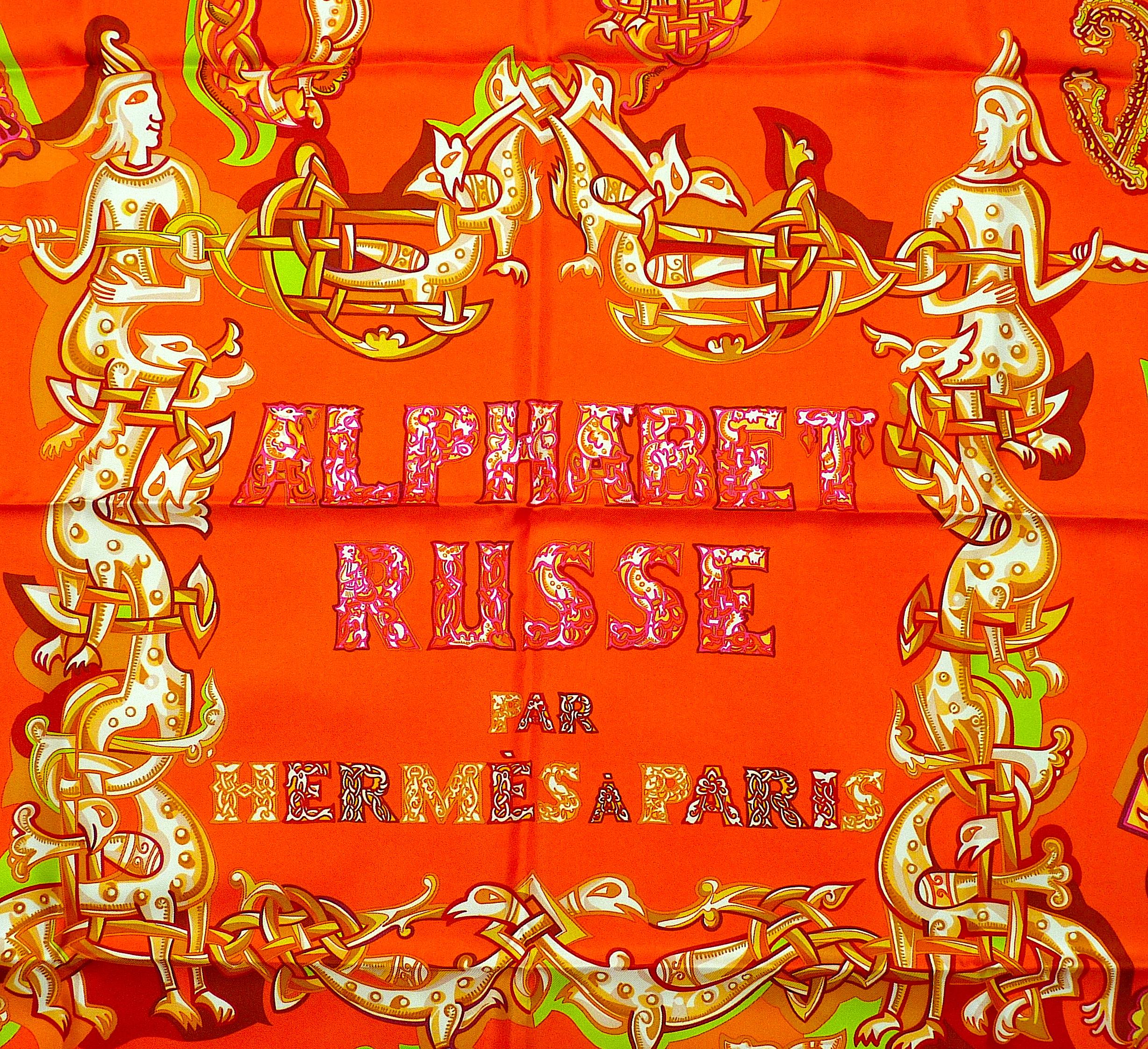 Women's or Men's HERMES Silk Scarf  