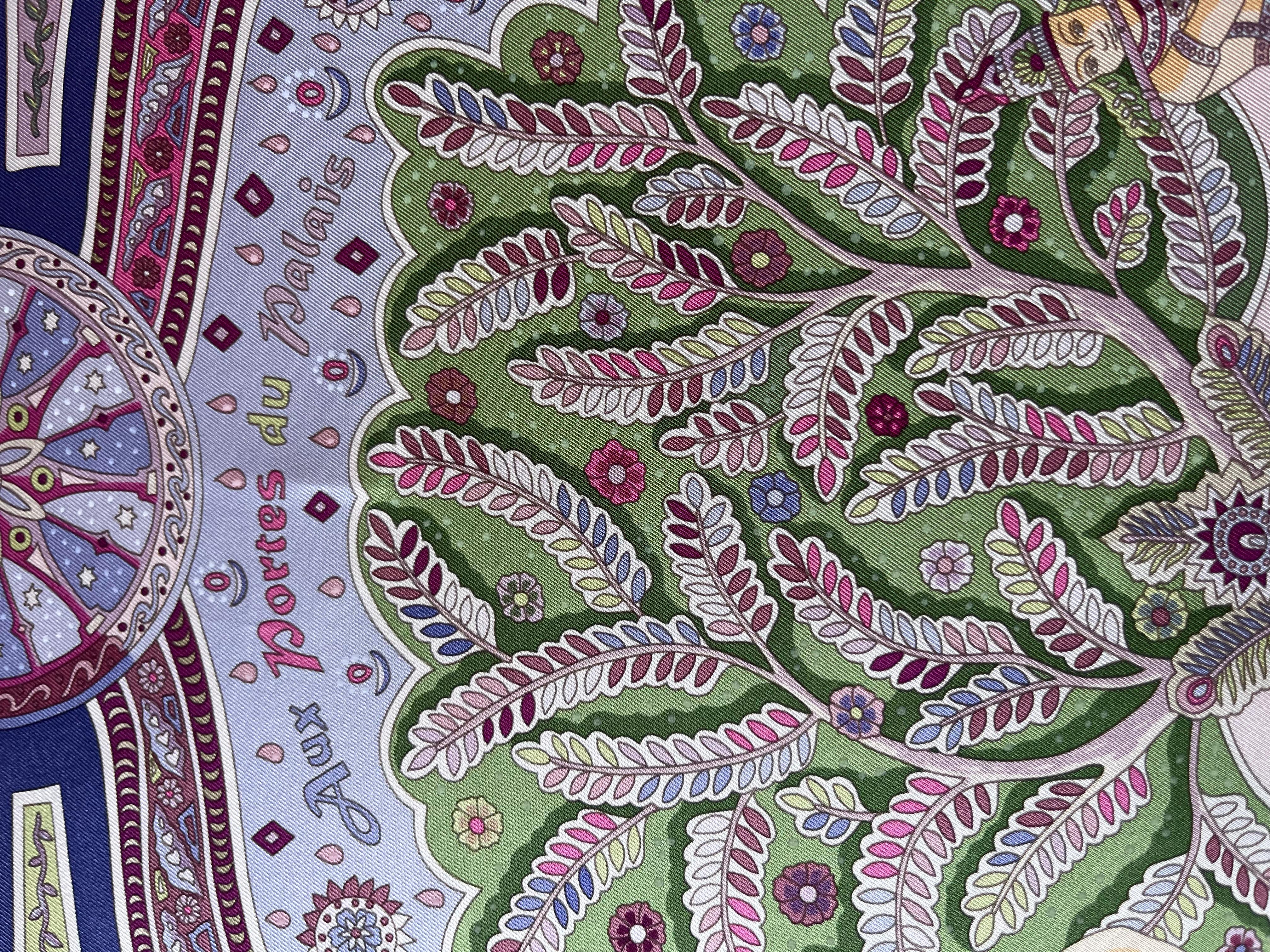 Sciarpa di seta Hermès 