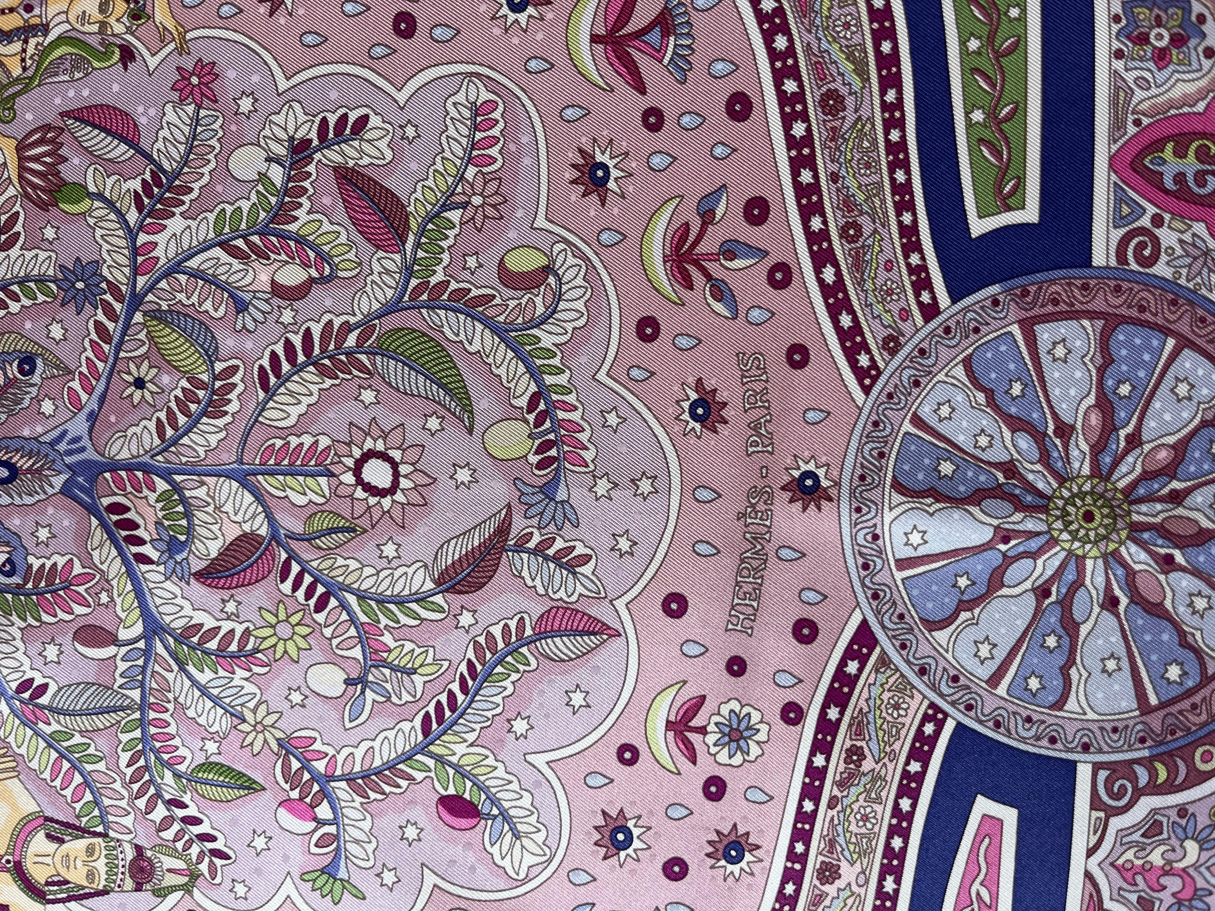 Sciarpa di seta Hermès 