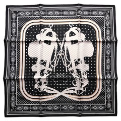 Hermès Silk Scarf Bandana Brides de Gala à Pois Hugo Grygkar 55 cm