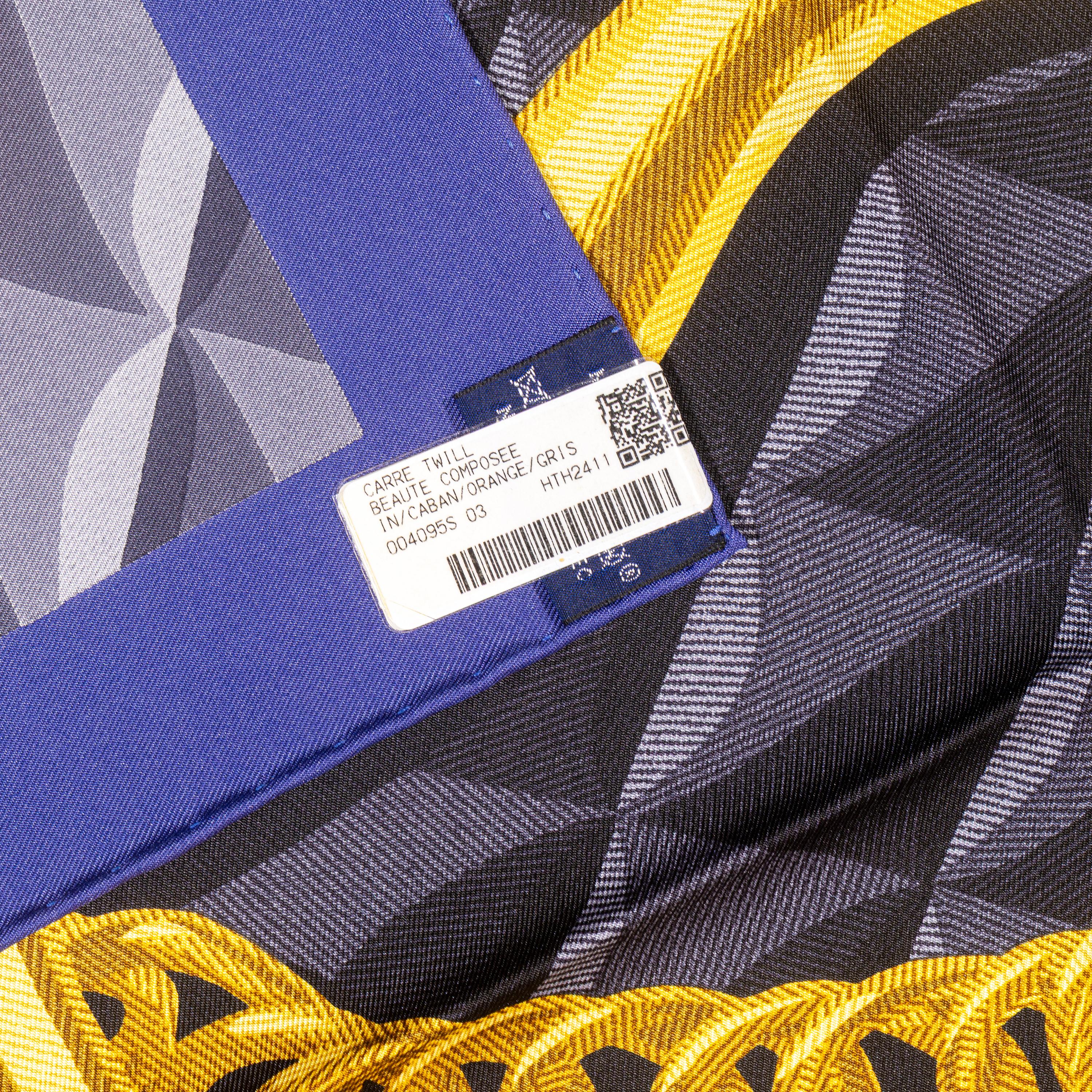 Beauté Composée - Caban Naranja Gris - NWSTS - 2511041809

Marca: Hermès
Tipo/Modelo: Bufanda 90 Sarga de seda
Diseño del nombre: Beauté Composée, Belleza Compuesta
Artista: Nick Doyle
Tamaño: 90 cm x 90 cm / 35 in x 35 in
Color: Caban (Azul